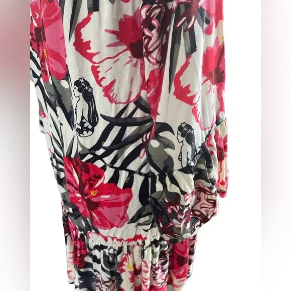 Hinano Off-The-Shoulder Blouse Sz M Lehua Design - previously owned, lik… - Picture 6 of 9